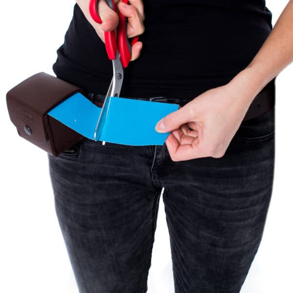 VetkinTape® Leather Belt with Tape & Scissor Holder - Image 3