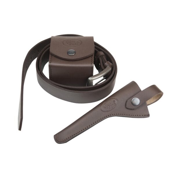 VetkinTape® Leather Belt with Tape & Scissor Holder