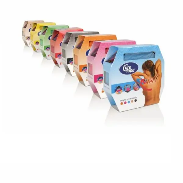 CureTape Giant Kinesiology Tape Bulk Roll 31m Assortiment