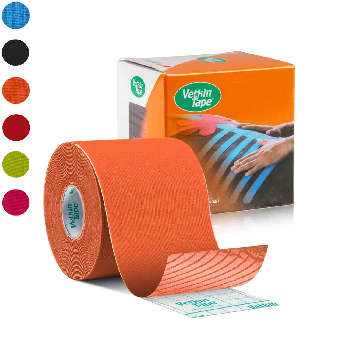 VetkinTape Nastro Kinesiologico Per Cavalli E Cani – Rotolo 10 Cm X 5 M, Adesivo Extra Forte