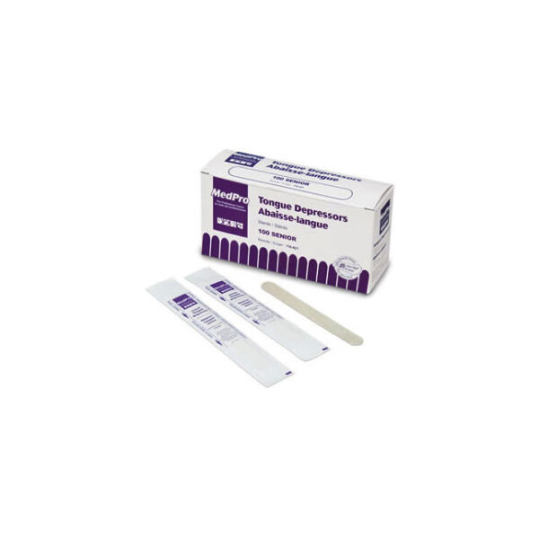MedPro® Tongue Depressor, Senior & Junior, Sterile