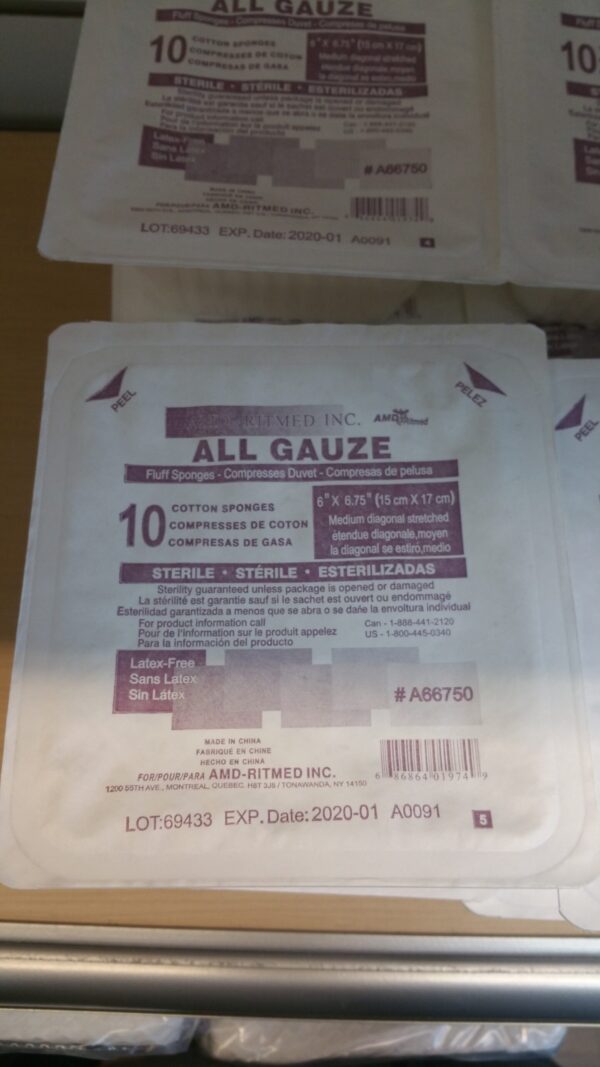 All Gauze AMD-Medicom Fluff Sponge