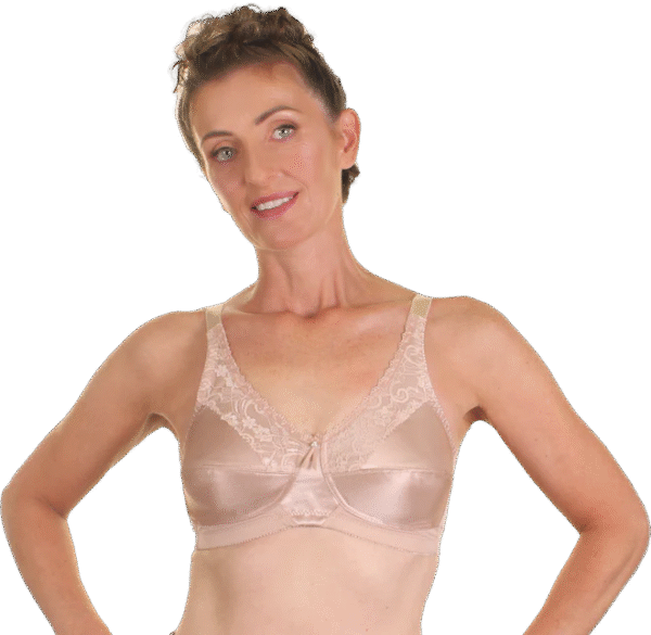 Naturalwear Barbara Lace Accent Softcup Bra - Image 2