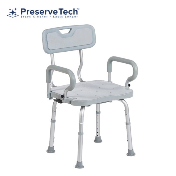 Bath Seat/Shower chair with Back Swivel