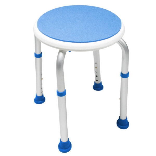 Foam Padded Round Bath Stool