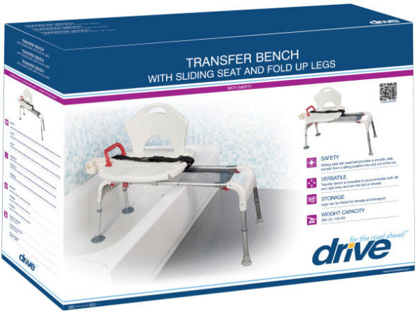 Folding Universal Sliding Transfer Bench - Image 3