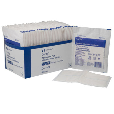 Abdominal Pad, with Wet Proof Barrier, Sterile - Image 3