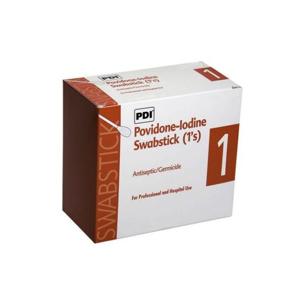 PDI Prep Swabstick, 10% Povidone-Iodine