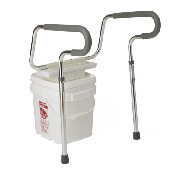 Toilet Safety Frame with Padded Arms - Image 3