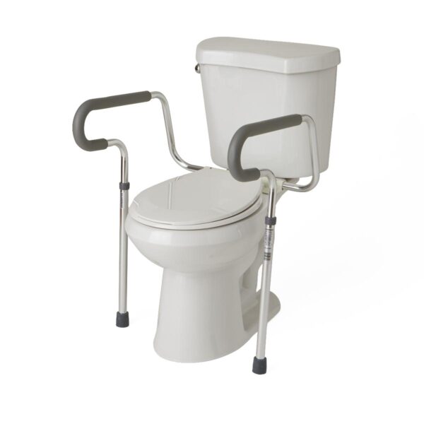 Toilet Safety Frame with Padded Arms