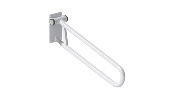 Angled PT Rail. Color: Powder Coat White. Size: 32".