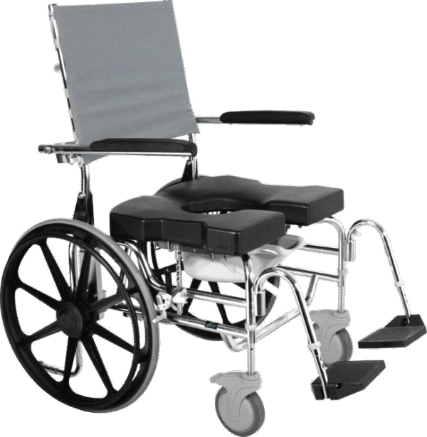 Raz-SP600 Mobile Shower Commode Chair