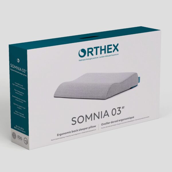 Ergonomic back sleeper pillow Somnia 03″ - Image 5