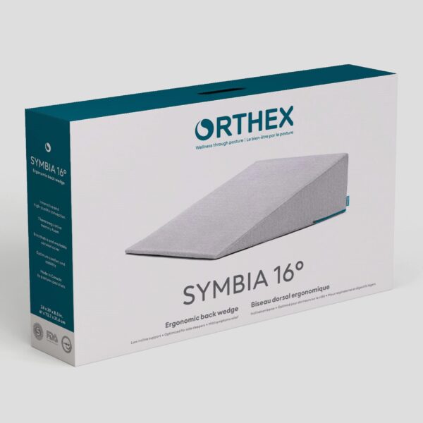 8" Ergonomic back wedge (low) Symbia 16° - Image 5