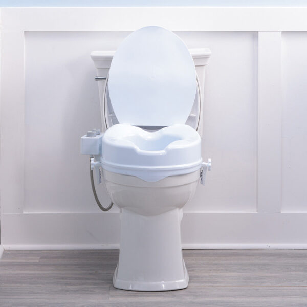 PreserveTech™ Raised Toilet Seat with Bidet, 4" - Image 5