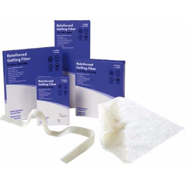 Alginate Dressing, Reinforced Gelling Fibre, Calcium/Sodium Alginate