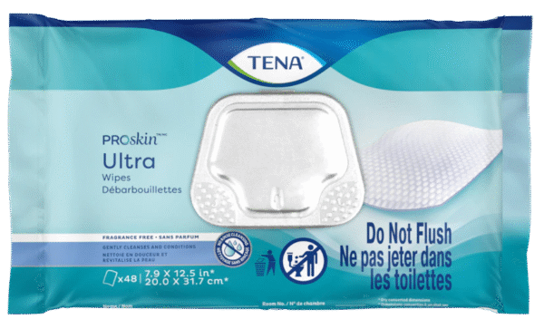 TENA® ProSkin Ultra Wipes Fragrance Free