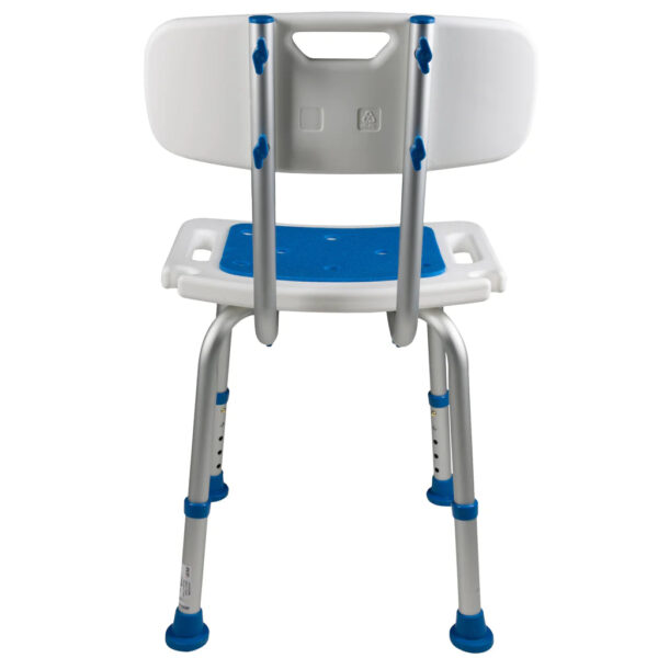 Foam Padded Bath Seat with Back - Image 3