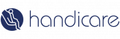Handicare logo in blue